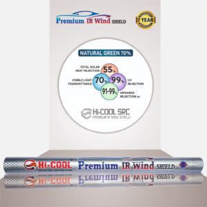 Hi-Cool®Premium IR Wind Shield/ Anti Glare Coating Films