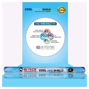 Hi-Tech Cool Wind Shield Heat Resistant Film