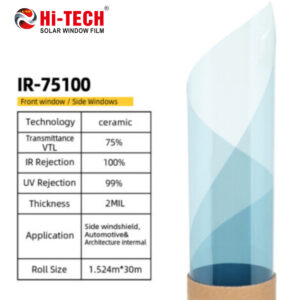 IR NENO CERAMIC SUN FILM FOR CARS FRONT & SIDE (HITECH)
