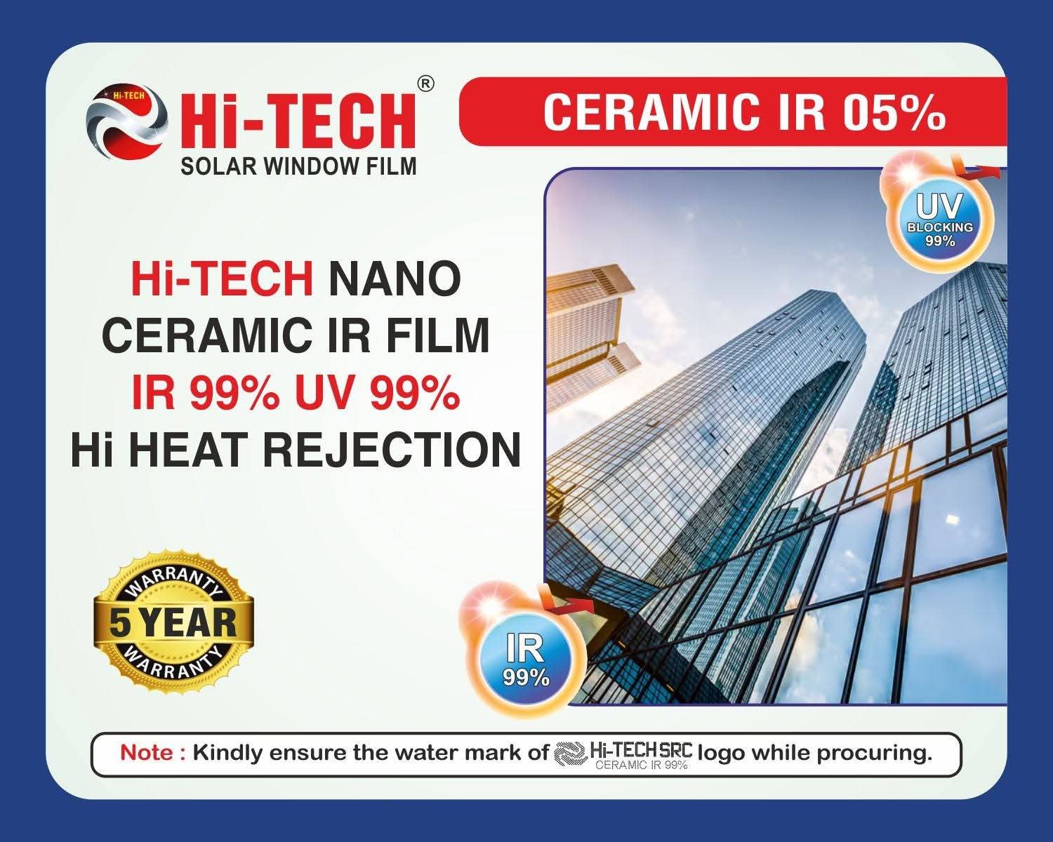 NANO CERAMIC WINDOW TINT FILMS - Image 3