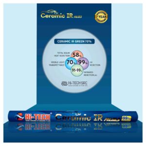 HI-TECH NANO CERAMIC IR WINDOW FILMS GREEN70%
