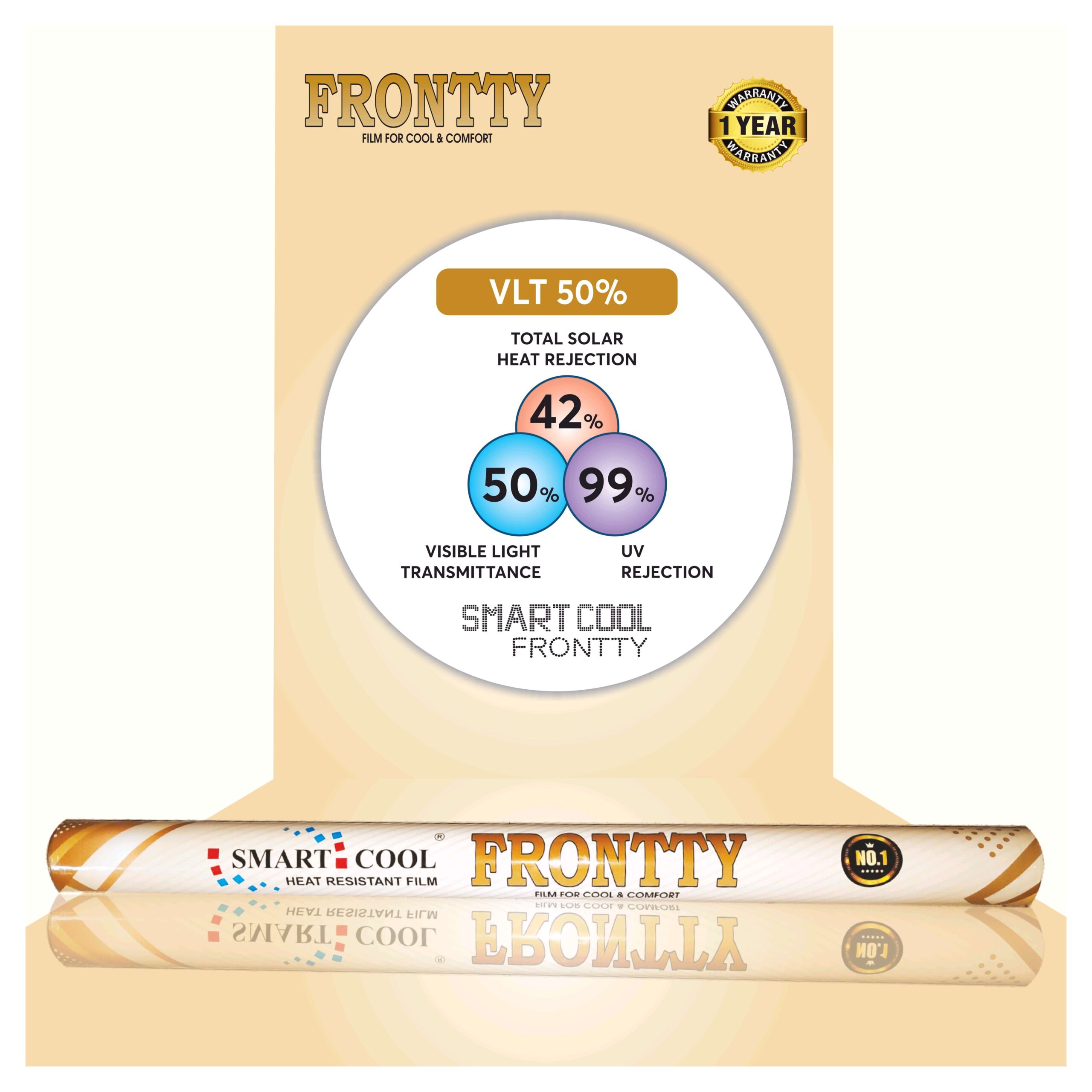 SMART COOL FRONTTY CAR WINDSHIELD FILMS CAR FRONT GLASS FILM CAR FRONT GLASS COOLING STICKER WHOLESALE DEALER CHENNAI - Image 4