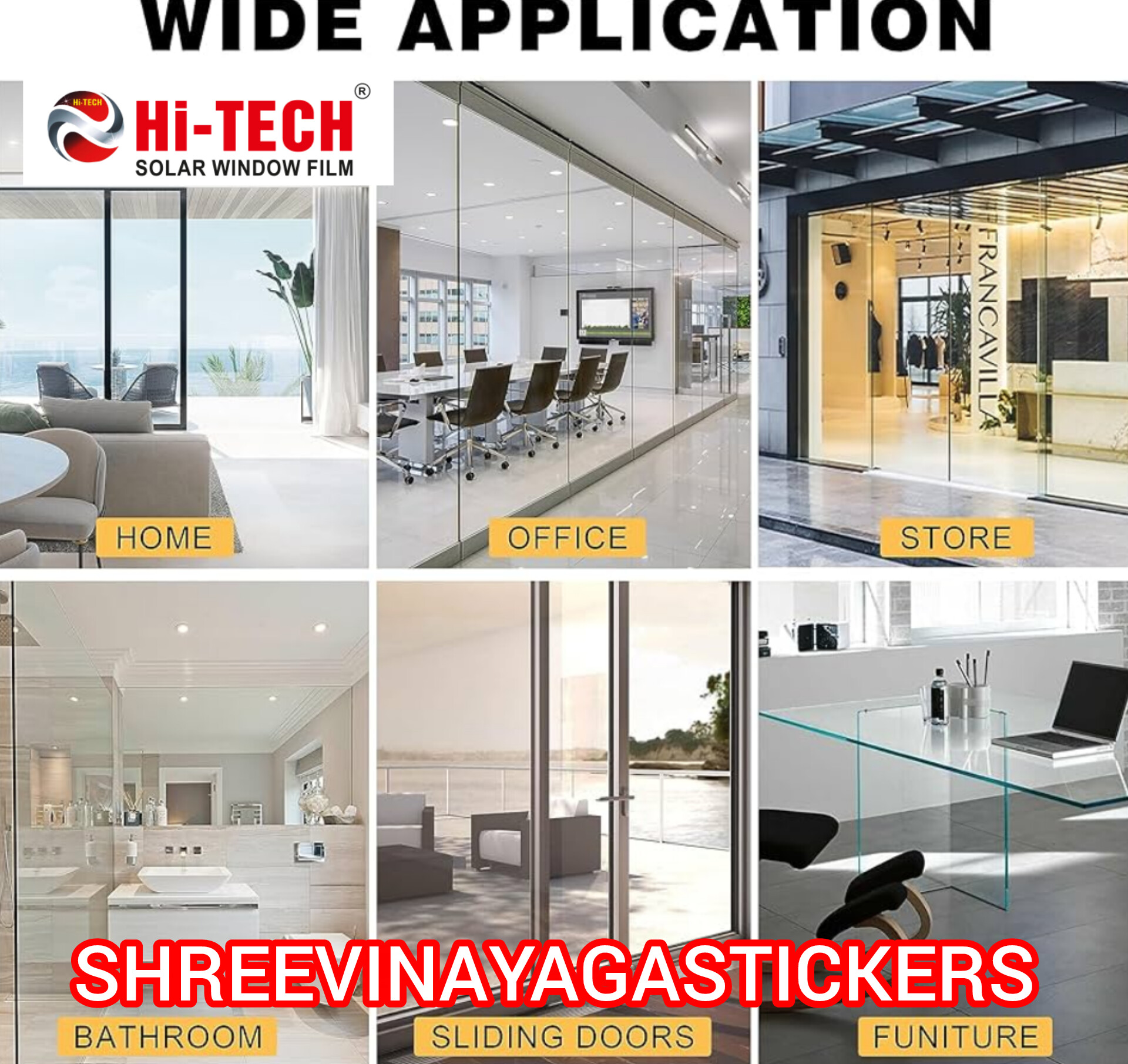 HI-TECH SAFETY & SECURITY FILMS WINDOW FILMS - Image 4