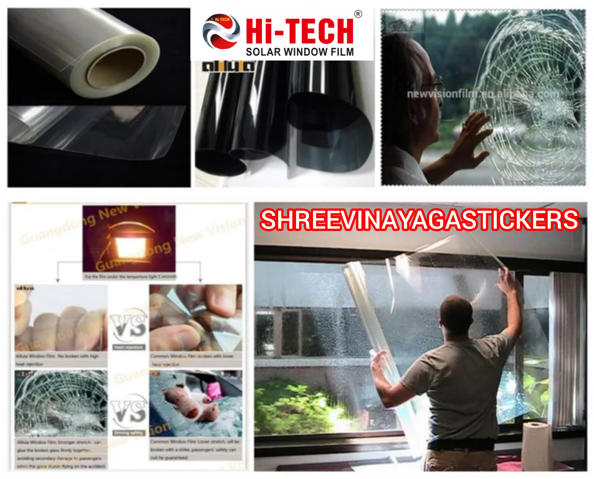 HI-TECH SAFETY & SECURITY FILMS WINDOW FILMS - Image 3