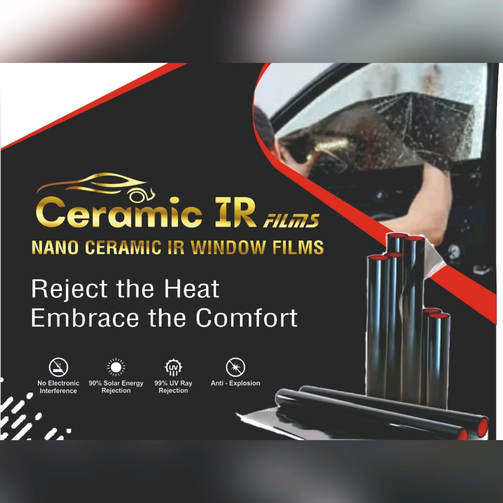 RTO approved sun control film for car - Image 3